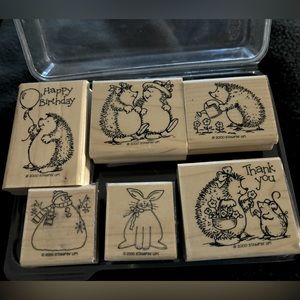 Stampin Up! Set of 6 stamps  New  never used